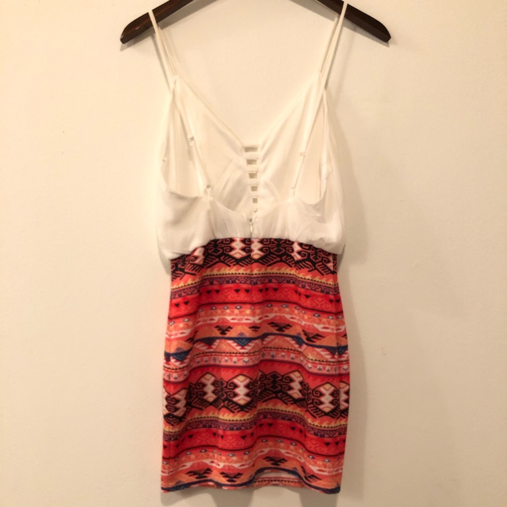 Aztec Print Mini Dress - Picture 4 of 8